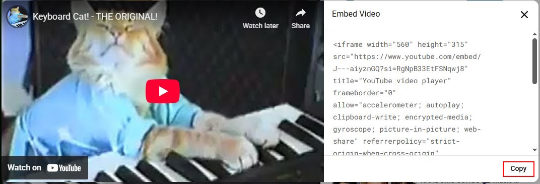 Tutorial Showcase 11 YouTube IFrame tag tutorial